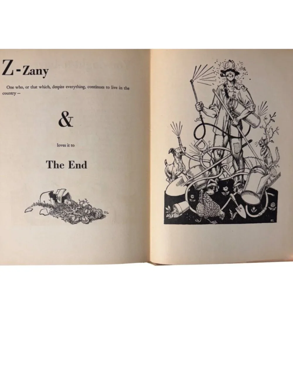 Country Colic Weeders Digest Robert Lawson Stated 1st Ed 1944 HC DJ Illustrated